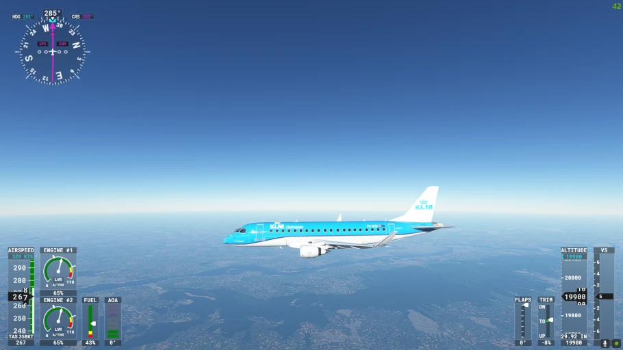 Recording videos of virtual flights in flight simulator 2020 cover image